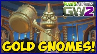 Gnome Mans Land Achievement  12 Gold Gnome Locations  Plants vs Zombies Garden Warfare 2 [upl. by Darelle956]