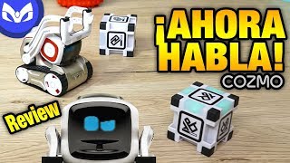 COZMO ROBOT CON SENTIMIENTOS  Ahora puede HABLAR Update [upl. by Nyloj]