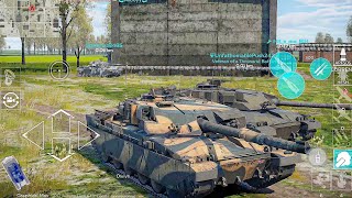 Platoon Challenger Mk2  New Rank X English Tank Gameplay  War Thunder Mobile [upl. by Kcirdaed925]