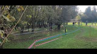 Cyclocross de Saint Quentin Fallavier U13 dernier tour [upl. by Singer702]