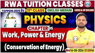 Class 11 Physics Chapter 5  Work Power amp Energy Conservation of Energy By Shivendu Sir [upl. by Nylicaj731]