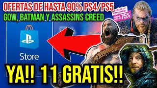 ✅🔥YA 11 JUEGOS GRATIS PS4PS5 XBOX PC🔥NUEVAS OFERTAS PS4PS5 y STEAM🔥GOW y ASSASSINS CREED🔥✅ [upl. by Acenes]