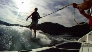 wake surfing shasta [upl. by Nageam800]