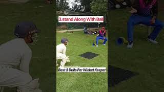 Best Drills for wicket keeper👍ytshots trending wicketkeeper cricket cricketfan [upl. by Aryk]