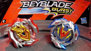 SLINGSHOCK BATTLE Wonder Valtryek V4 12VlS VS Z Achilles A4 11XtS  Beyblade Burst Turbo [upl. by Kenison]