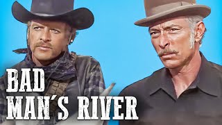 Bad Mans River  Lee Van Cleef  Spaghetti Western [upl. by Arva]