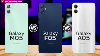 Galaxy M05 vs Galaxy F05 vs Galaxy A05 ⚡ Best Gaming Phone Under 10000 🔥🔥 [upl. by Eiramannod]