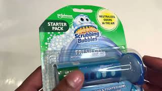 Scrubbing Bubbles Fresh Gel Toilet Cleaner  How to Use [upl. by Isak]