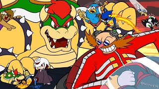 DEATH BATTLE REACTION  Bowser VS DrEggman Mario VS Sonic [upl. by Calhoun]