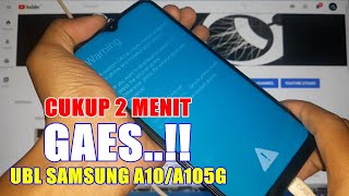 CARA MUDAH UBL SAMSUNG A1O  CUKUP 2 MENIT GAES [upl. by Llerdnad]