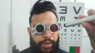 Correction of Astigmatism with Stenopic Slit Trial Box Accessories Dr Saud Javed [upl. by Aimac]