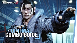 DRAGUNOV Optimal Combo Guide  TEKKEN 8 [upl. by Egag579]