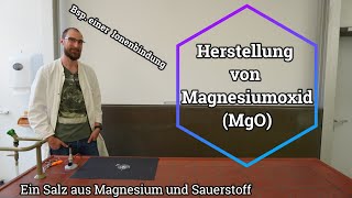 Die Herstellung eines Salzes am Beispiel Magnesiumoxid [upl. by Rrats800]