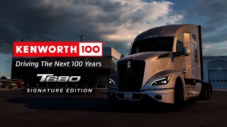 American Truck Simulator  Kenworth T680 100 Years Anniversary Edition [upl. by Wulf967]