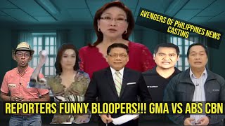 Reporters Funny Moments Compilation Philippines Edition  GMAABS CBN [upl. by Sevein89]