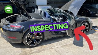 Pre purchase inspection report on cat N Porsche Boxster [upl. by Einaffyt]