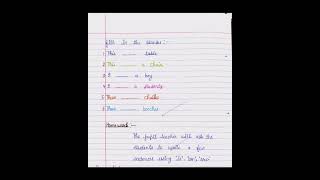 Use of Is Am Are Class IInd English Grammar Lesson Plan [upl. by Helga]