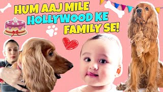 Hum Aaj Mile Hollywood Ke Family Se awesomeagnihotrisvlog [upl. by Juli]