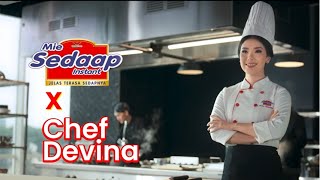 Mie Sedaap Goreng Ala Chef Devina BARU Sedaapnya Full of Taste  45s [upl. by Dnama786]