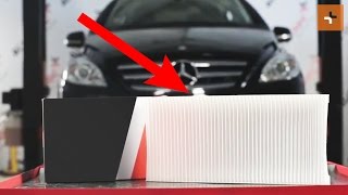 How to change Pollen Filter on MERCEDESBENZ B W245 TUTORIAL  AUTODOC [upl. by Denna]