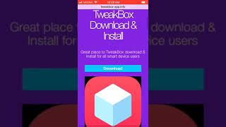 How to TweakBox latest version install for iPhone iPad [upl. by Marjie]