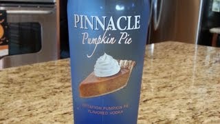 Vodka Review Pinnacle Pumpkin Pie Vodka [upl. by Schilt942]