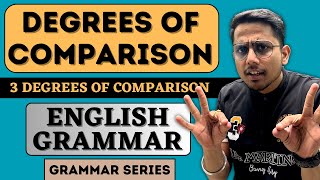 3 Degrees of Comparison amp Rules for degrees of comparison  ENGLISH GRAMMAR  GRAMMAR SERIES [upl. by Ahsimit]