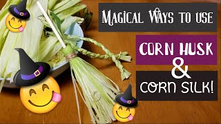 Magical uses for corn husk amp corn silk WitchWiccaWitchcraftPaganMagic [upl. by Aztilay]