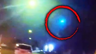 Bodycam Footage Captures Mysterious Light Falling From Sky [upl. by Toinette]