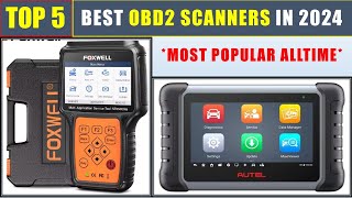 BEST OBD2 Scanners In 2024 TOP 5 Best obd2 automotive scanners review [upl. by Yona]