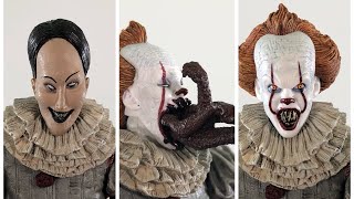 NECA TOYS IT MOVIE 2017 DANCING PENNYWISE THE CLOWN REVIEW [upl. by Hgiel489]