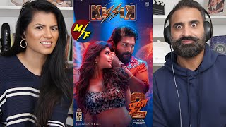 KISSIK Lyrical Video  Pushpa 2 The Rule  Allu Arjun  Sukumar  Sreeleela  DSP  Reaction [upl. by Elawalo]