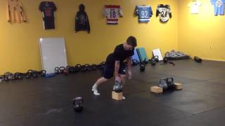 Explosive Kettlebell Workout for Baseball Athletes [upl. by Calista747]