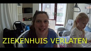 TERUG NAAR HUIS  DAG 2 na de bevalling  100ste vlog – Vlog 100 [upl. by Reginauld]