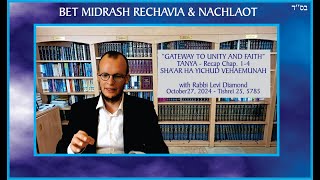 Bet Midrash Rehavia Tanya  Sha’ar HaYichud veHaEmunah  Recap Chapter 1  4 [upl. by Plantagenet]