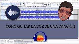 COMO QUITAR LA VOZ A UNA CANCIÓN EN AUDACITY [upl. by Hsejar]