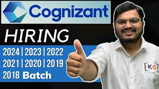 COGNIZANT Hiring 2024 2023 2022 2021 2020 2019 2018 Batch  COGNIZANT Off Campus Drive 2023 [upl. by Ferrell640]