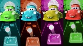 🏎️Tow Mater vs Dinoco King v Lightning Mcqueen vs Cursed Miss Fritter \ Coffin Dance [upl. by Euqinahc712]