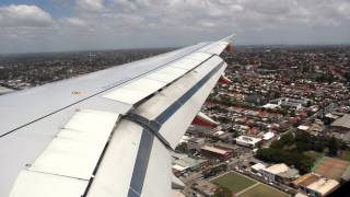 Jetstar A320  Landing at Sydney Full HD [upl. by Norby34]