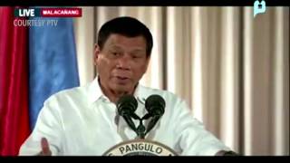 WATCH President Rodrigo Duterte in Malacañang [upl. by Layne248]