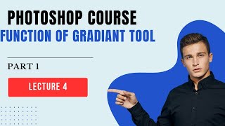 Mastering the Gradient Tool in Photoshop  Complete Guidequottheyouthacademy [upl. by Aleel]