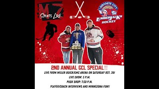 MinneZona Sports Live 2nd Granite City Lumberjacks Special [upl. by Sender]