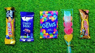 Satisfying Video  Unboxing GIANT Rainbow Lollipop Candy with Yummy Sweets Cutting ASMR [upl. by Penrose]