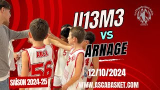 20241012 U13M3 vs Arnage [upl. by Arej810]