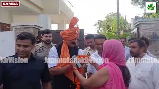 Surjeet Singh Slathia BJP candidate wins from Samba Seat by a Margin of 29481 votes [upl. by Kelcey]