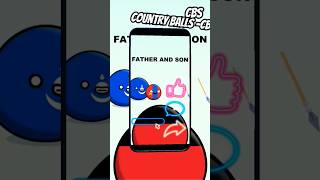 Country balls father and son countryballs historyballhistoryball [upl. by Tymothy]