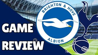 Brighton dominates the 2nd half to beat Spurs Brighton vs Tottenham game review [upl. by Alitta]