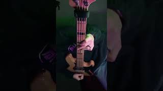 Thrice  Paper Tigers bass cover basscover music bass cover shorts metal video coversong [upl. by Lindner]