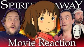 SPIRITED AWAY 2001 MOVIE REACTION  FIRST TIME WATCHING [upl. by Etiuqal]