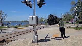 cp 2816 blasts though pewaukee [upl. by Urba]